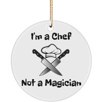 Ich Bin Ein Koch Nicht Zauberer Ornamente, Chef Bling, Kein Tag Ich Bin Ein Koch Nicht Zauberer Ornamente, Chef Bling, Kein Tag von KEZBoutique