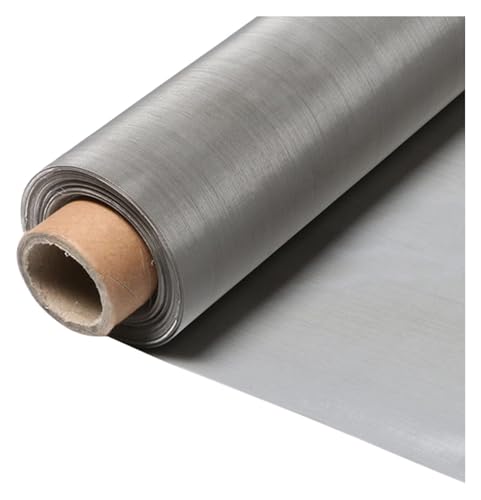 Drahtgitter Feinmaschig, Gewebtes Drahtgeflecht, 0,08 mm Loch 304 Edelstahlgewebe Ersatz for Entlüftung, Filter, Fenster(1.2x2m) von KEuLen