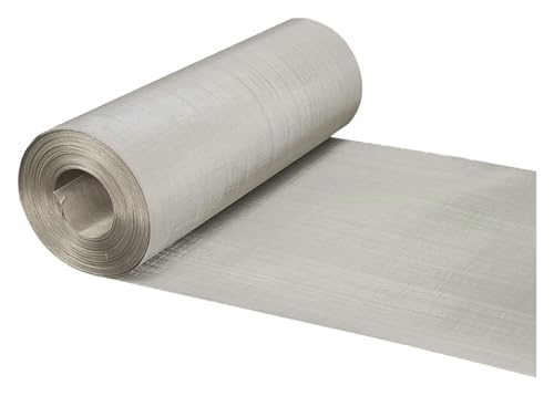 Drahtgitter Feinmaschig, Gewebtes Drahtgeflecht, 150 Mesh Feinsieb Mesh Filternetz Filtrationstuch for Haus, Küche, Garten(1x5m) von KEuLen