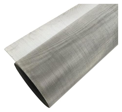 Drahtgitter Feinmaschig, Gewebtes Drahtgeflecht, 20 Mesh High Density Pest Proofing Mesh Reißfest Nicht Verformt for Luft Ziegel Garten(1x10m) von KEuLen