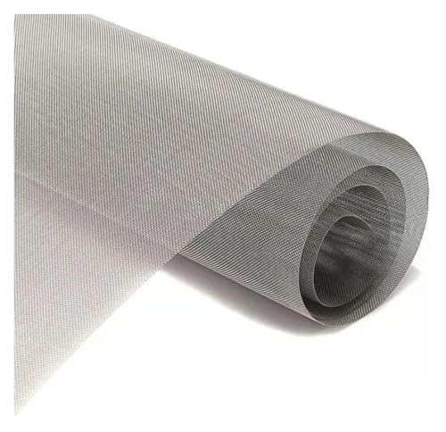 Drahtgitter Feinmaschig, Gewebtes Drahtgeflecht, 24 Mesh Feinsiebgewebe for Haus, Küche, Garten(1x5m) von KEuLen