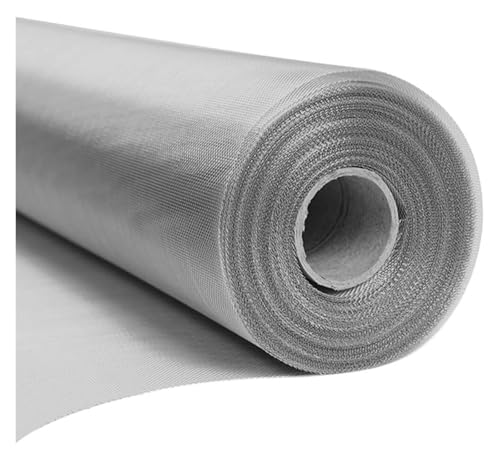 Drahtgitter Feinmaschig, Gewebtes Drahtgeflecht, 304 Edelstahl-Drahtgewebe, 20 Mesh-Entlüftungsgitter, Garten-Insektenschutz for Lüftungsziegel(1.2x300cm) von KEuLen