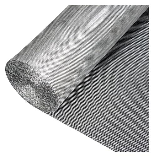 Drahtgitter Feinmaschig, Gewebtes Drahtgeflecht, 304 Edelstahl Gartenschutzgitter Käfignetz for Zuhause, im Freien(1.2x9m) von KEuLen