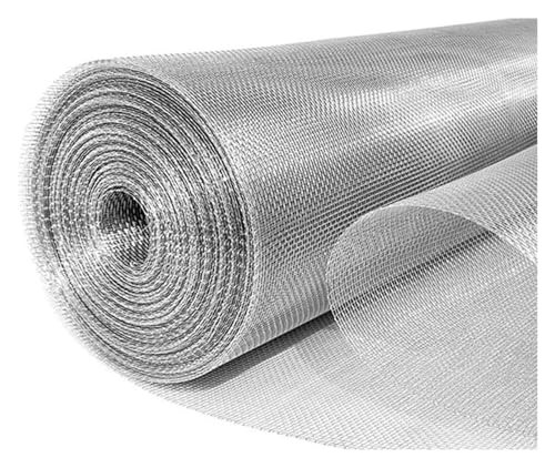 Drahtgitter Feinmaschig, Gewebtes Drahtgeflecht, 8 Maschen Edelstahldrahtgeflecht Gartenschutz Insektenschutz Käfignetz, 2,7 mm Loch(1.2x4m) von KEuLen