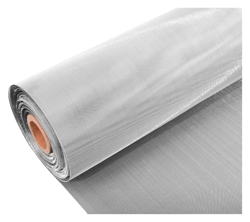Drahtgitter Feinmaschig, Gewebtes Drahtgeflecht, Edelstahl-Drahtgeflecht, superweich, for Zuhause, Küche, Filter for Heimwerker, Entlüftung(1.2x1m) von KEuLen