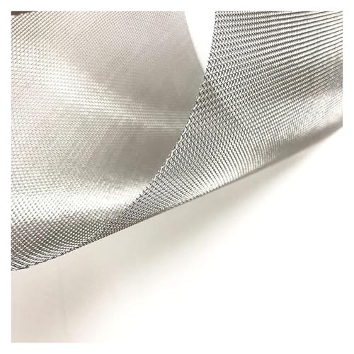 Drahtgitter Feinmaschig, Gewebtes Drahtgeflecht, Edelstahl-Drahtgewebe for Fenster, Türen, Filter, Küche, Garten(1x10m) von KEuLen