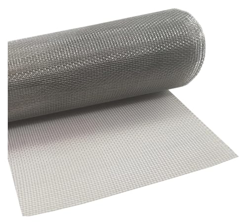 Drahtgitter Feinmaschig, Gewebtes Drahtgeflecht, Edelstahl-Maschendraht 2,7 mm Loch Reißfest Nagetier Mesh Sheet Filter Screen Garden Protection(1.2x7m) von KEuLen