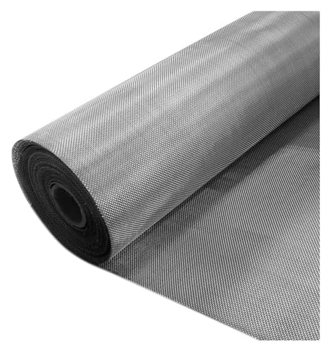 Drahtgitter Feinmaschig, Gewebtes Drahtgeflecht, Gewebtes Belüftungsnetz aus Edelstahl mit hoher Dichte, Nagetierschutznetz(1.5x12m) von KEuLen