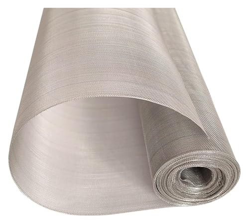 Drahtgitter Feinmaschig, Gewebtes Drahtgeflecht, Lüftungsgitter aus Edelstahl 304, Hartsiebgewebe for Fenster, Türen, Filter(1.2x300cm) von KEuLen