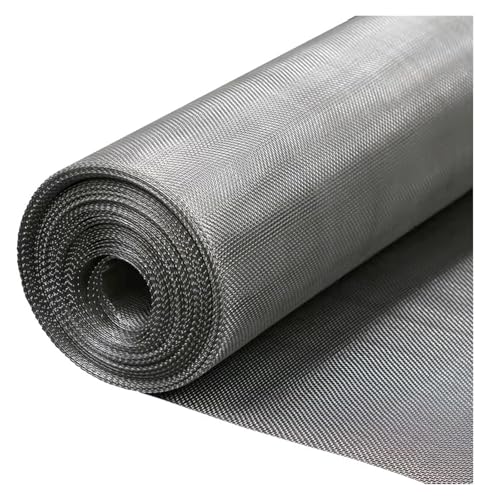 Drahtgitter Feinmaschig, Gewebtes Drahtgeflecht, Metallgitter mit 1,8 mm Löchern, Nagetier-Insektenschutznetz, Fenstergitternetz(1.2x4m) von KEuLen