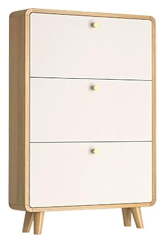 KEuLen Schuhschrank, Schuhkipper, Versteckter Schuhschrank aus Holz, geeignet for Eingang, Wohnzimmer(120 * 70 * 24cm) von KEuLen