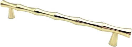 KEuLen Vintage Möbelgriff, Schubladengriffe im Vintage, Nickel poliert Chrom Öl eingerieben Bronze Antik Zinn Schrank Griff Kommode zieht Türgriffe(Polished Gold) von KEuLen