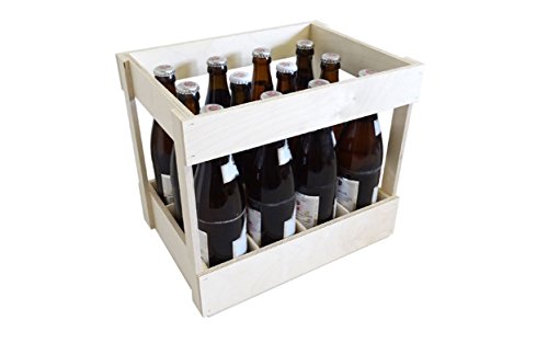 KF-Holz Flaschenträger für 12 Flaschen 0,5l Bier, Holzbierkiste, Bierkasten KF-Holz Flaschenträger für 12 Flaschen 0,5l Bier, Holzbierkiste, Bierkasten von KF-Holz