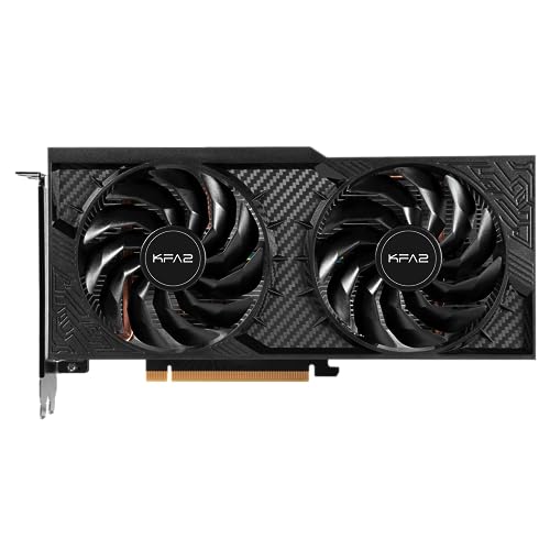 KFA2 Grafikkarte GeForce RTX 4060 1-Click OC 2X NVIDIA 8 GB GDDR6 (Bulk Verpackung) von KFA2
