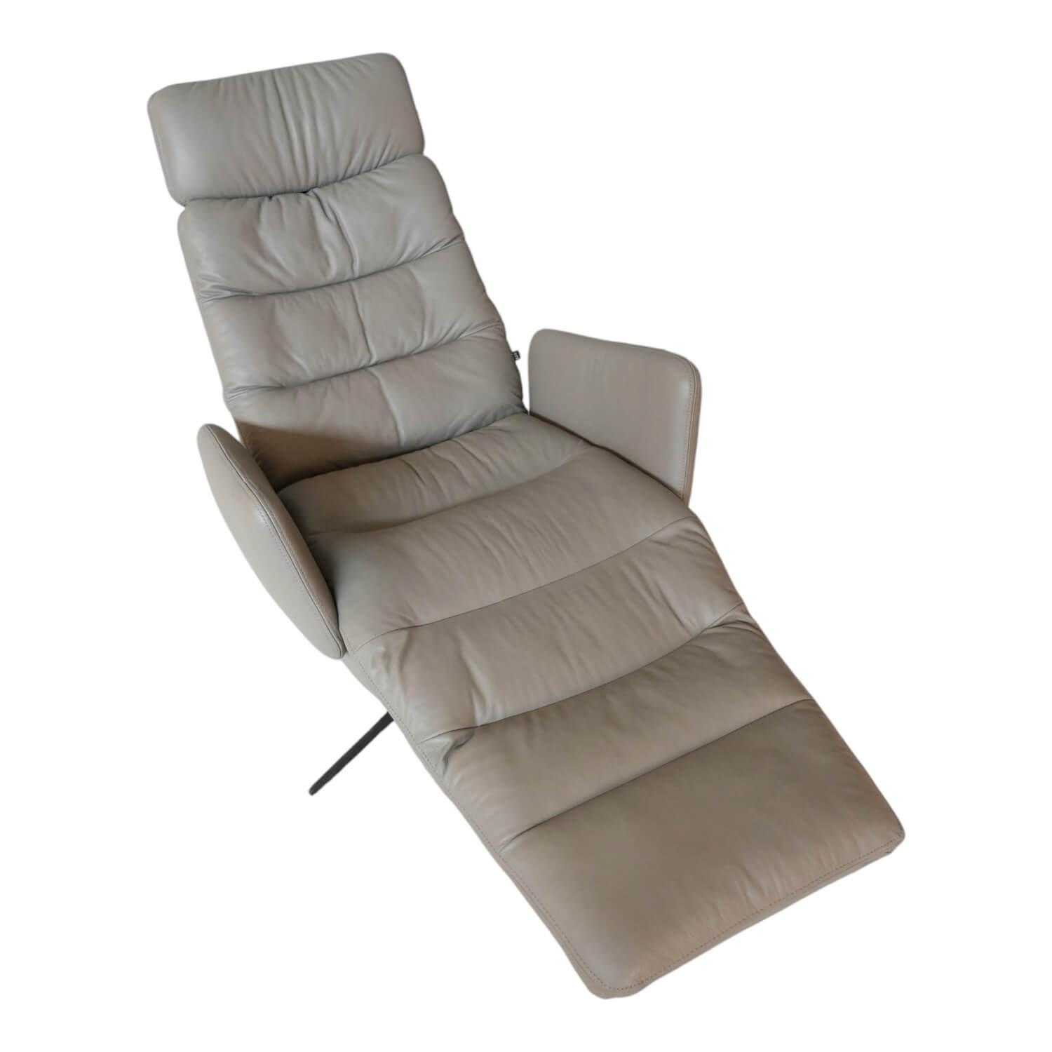 Sessel Arva E Lounge Leder Sauvage Schlammgrau 8103 Grau 5 Fuß Stern Gestell Sch... Sessel Arva E Lounge Leder Sauvage Schlammgrau 8103 Grau 5 Fuß Stern Gestell Sch... von KFF