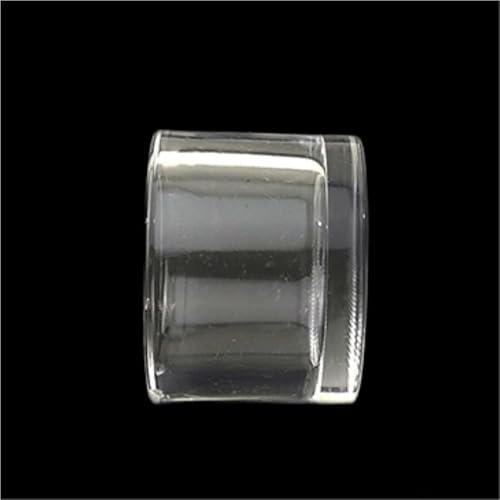 KFGISD, 10 Stück Aquarium-Sanitärkappen, transparenter Acryl-Endstopfen, Durchmesser 25/32 mm, DIY-Gartenrohrverschraubung, Steckverbinder,Transparente Acrylrohre(16mm) von KFGISD