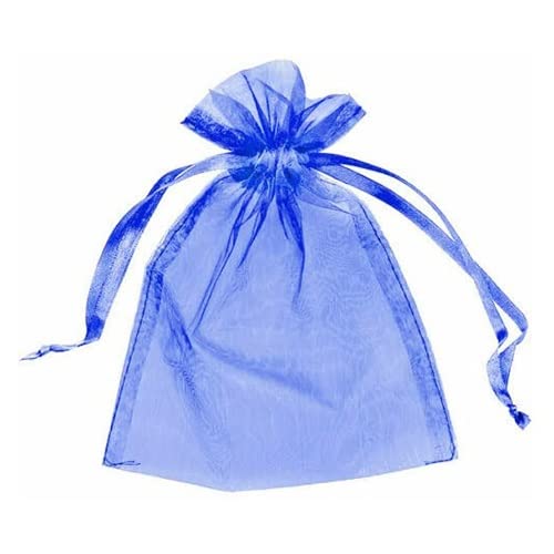 KFGISD, 100PCS Traubenschutzbeutel, for Gartennetzbeutel, landwirtschaftliche Obstgartennetze, Obst- und Gemüsebeutel,Schaumstoff-Netzhüllen(Blue,7 x 9 cm(100PCS)) von KFGISD