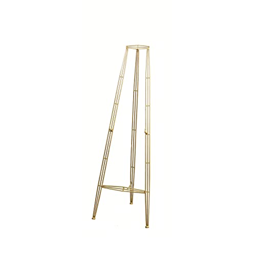 KFGISD, 130/150 cm hohe Staffeleien zur Präsentation – zusammenklappbare, tragbare Posterstaffelei – verstellbares Metallstaffelei-Stativ for den Boden,Poster-Display-Ständer(155cm) von KFGISD