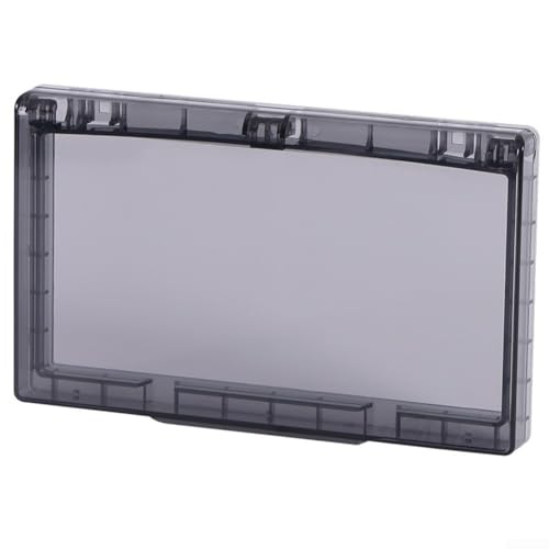 KFGISD, 194 * 111 * 26 mm ABS Wandschalter Steckdose Frontplatte Panel Box ，Wasserdichte Steckdosenabdeckung(Black) von KFGISD