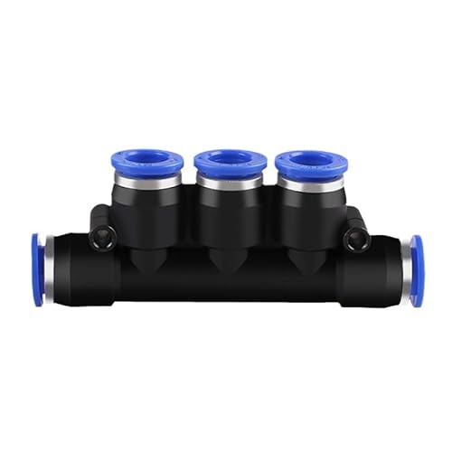 KFGISD, 1PC Pneumatische Armaturen Rohr Stecker Air Quick Release Kupplung 4mm 6mm 8mm 10mm 12mm PU PE PV PY HVFF BUC Anschlüsse,Anschlussstücke(Pk,4MM) von KFGISD