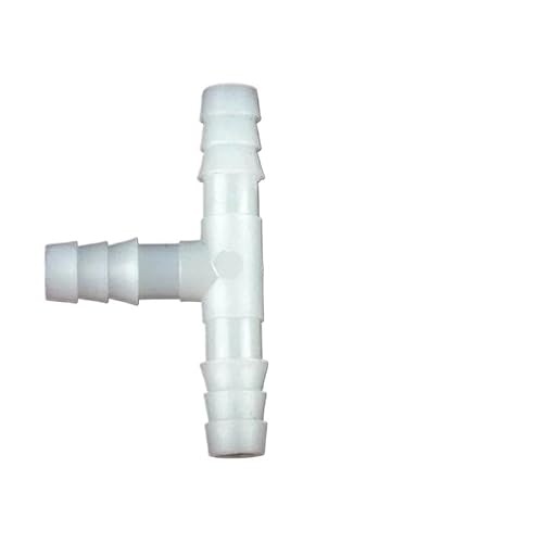 KFGISD, 3 STÜCKE 4~26mm Weiß T-stück PE Pagode Schlauchverbindungen Gartenbewässerung Kunststoff Zubehör Aquarium Wassertank Adapter,Anschlussstücke(16mm,10 pieces) von KFGISD