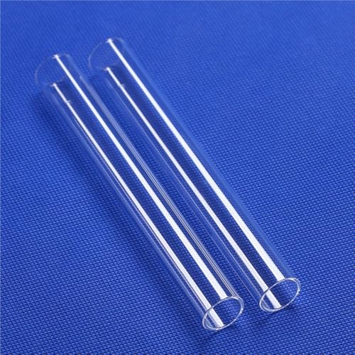 KFGISD, 3 stücke Klar Acryl Rohr Aquarium for Fisch Tank Lieferungen Bewässerung Rohre Garten Armaturen Hardware Länge 50cm 25cm,Transparente Acrylrohre(50MM*25CM) von KFGISD