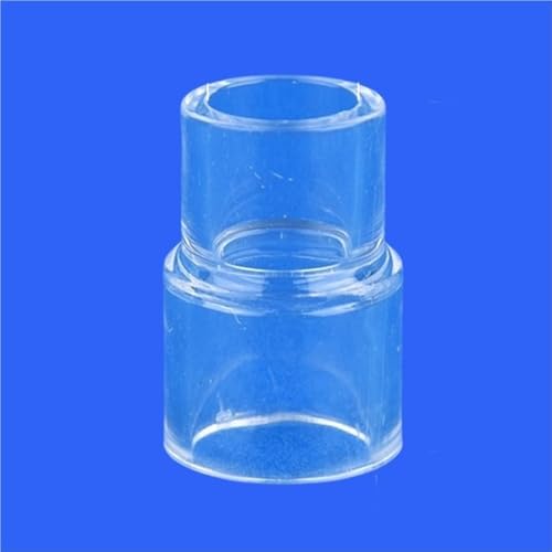 KFGISD, 5 Stück klare Acrylrohre mit variablem Durchmesser, Direktverbinder, Aquarium-Verbindungsstücke, Wasserrohrverschraubungen,Transparente Acrylrohre(16 * 20MM) von KFGISD