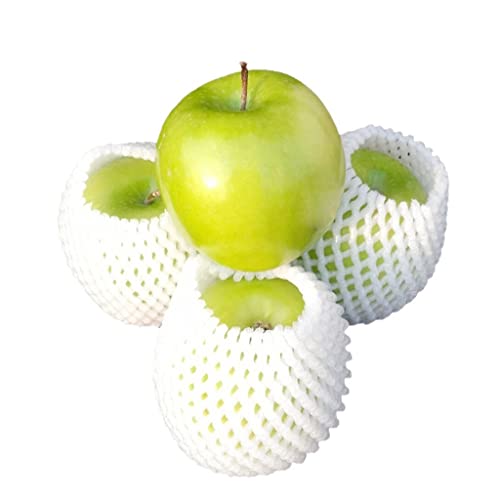 KFGISD, 50PC Schaumstoff-Netzhüllentasche, stoßfeste Schutztransportverpackung, for Gemüse und Obst, spezielle Netztasche,Schaumstoff-Netzhüllen(8x5cm) von KFGISD
