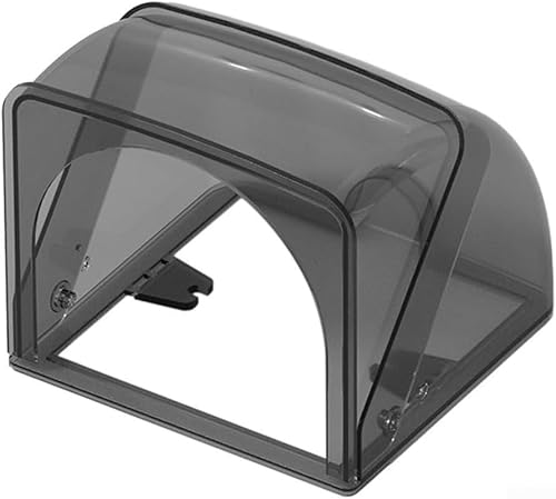 KFGISD, 86 Typ Steckdose Wasserdichte Box, Schutzhülle Elektrische Regenschutzabdeckung Außensteckdose Wasserdichte Box ，Wasserdichte Steckdosenabdeckung(Black) von KFGISD