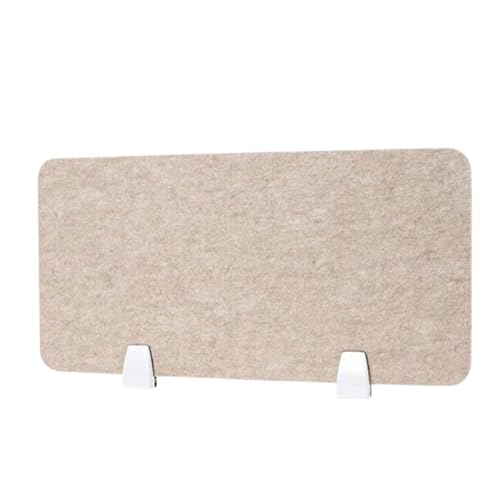 KFGISD, Desktop Proof Guard Partition Board reduzieren Lärm und visuelle Ablenkungen for das Büro,Schreibtisch-Trennwände(Light Brown,40~60cm(9mm Thick)) von KFGISD