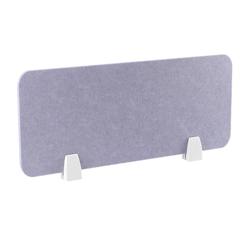 KFGISD, Filz-Bildschirm Akustische Praktische Trennwand, Bruchfest, Verschleißfest for Home Offices Bibliotheken Klassenzimmer,Schreibtisch-Trennwände(Water Gray,40 * 50cm) von KFGISD