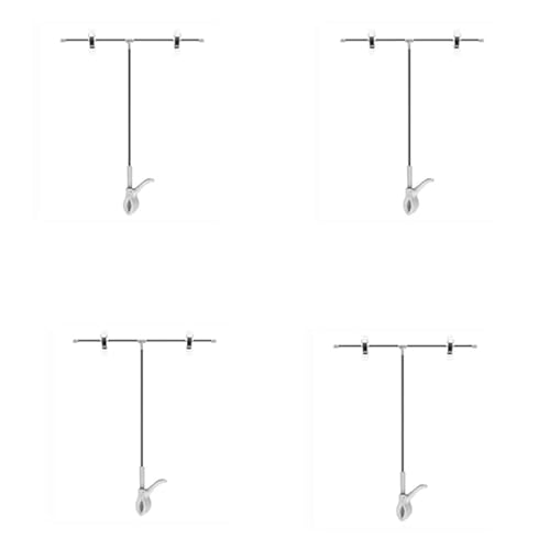 KFGISD, Flaggenbanner 4-teilig Poster T-Form Rahmen Verstellbarer Plakatständer Werbedisplayständer Bannerständer Stehschild Metall Büro T Typ B Silber,Poster-Display-Ständer KFGISD, Flaggenbanner 4-teilig Poster T-Form Rahmen Verstellbarer Plakatständer Werbedisplayständer Bannerständer Stehschild Metall Büro T Typ B Silber,Poster-Display-Ständer von KFGISD