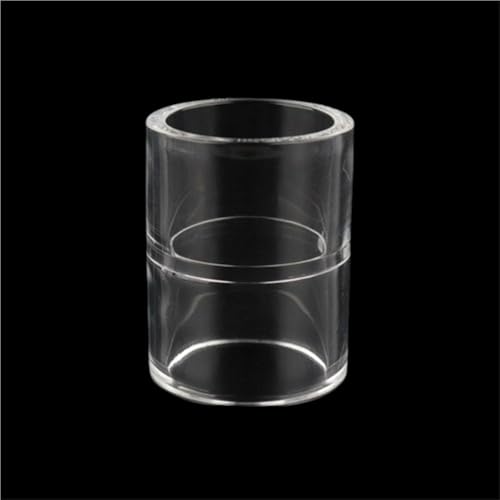 KFGISD, Gerader Anschluss for Acrylrohre, ID 16 25 mm, transparente Acryl-Aquarium-Armaturen, Aquarium-Rohrverbinder,Transparente Acrylrohre(40mm) von KFGISD