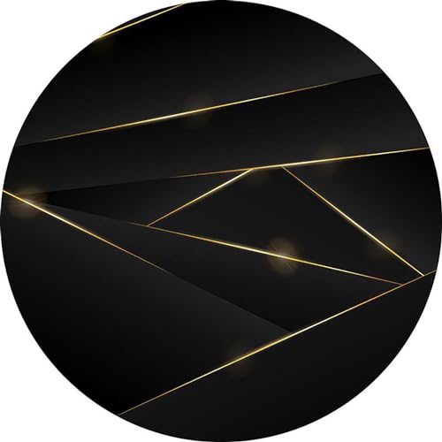 KFGISD, Geräuschreduzierender Teppich, Trommel, schalldichte Bodenmatte, Klavierdecke, Heimmatte, 100/120/160 cm, runder Teppich for den Heimladen,Klavier-Schalldämmmatte(120) von KFGISD