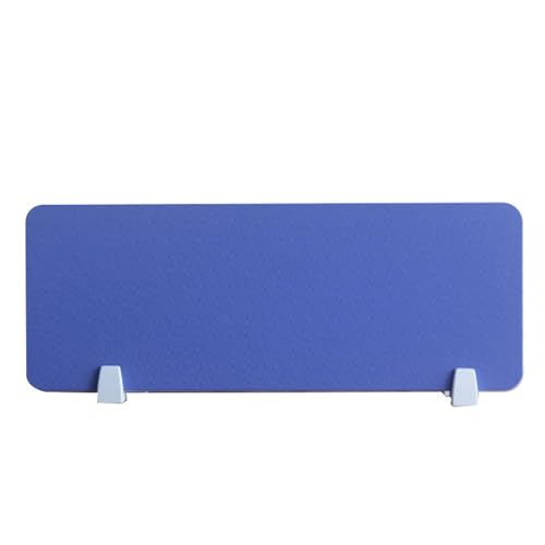 KFGISD, Hustenschutz-Schutzschirme, praktische Trennwand, reduziert visuelle Ablenkungen, for Schule und Büro,Schreibtisch-Trennwände(Blue,60 * 30CM with Accessories) von KFGISD