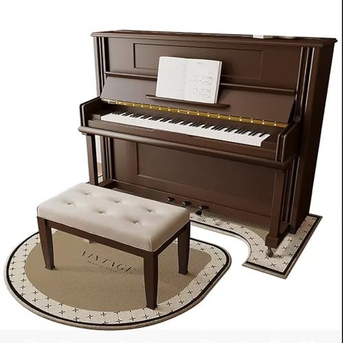 KFGISD, Klavierteppich, Schallschutzdecken, waschbare Teppiche zur Geräuschreduzierung, Akustikpads/schalldämpfender Teppich,Klavier-Schalldämmmatte von KFGISD