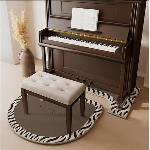 KFGISD, Klavierteppich, rutschfest, schalldicht, for Klavier, absorbierende Matte, waschbar, for Geschäft/Büro/Zuhause,Klavier-Schalldämmmatte(A) von KFGISD