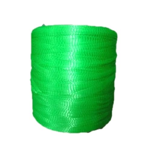 KFGISD, Netzbeutel, Walnuss-/Kastanien-Netzbeutel, Obst-gewebtes Kunststoff-Netzseil, Pflanzennetzhülle, for den Hausgarten, Netzbarrierebeutel,Schaumstoff-Netzhüllen(Green Color,Length 20M) von KFGISD