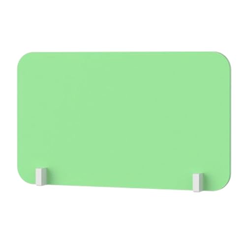 KFGISD, PVC-Desktop-Proof Guard-Trennwand, Trennwand-Raumteiler for Schüler for Testzentren, Schulen,Schreibtisch-Trennwände(Green,40cm*50cm Comes with a Mobile Base) von KFGISD