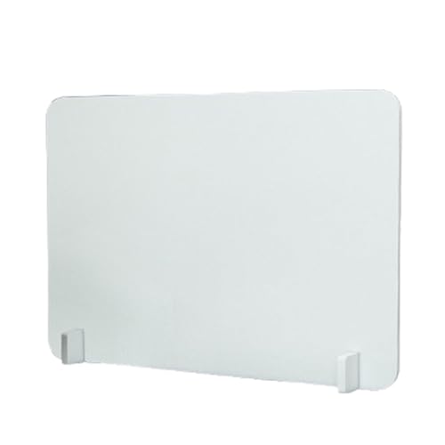 KFGISD, Paneele PVC-Trennwand Schreibtisch-Sichtschutzplatte, Bruchsicher, Verschleißfester Niesschutz-Schutzschirm for Den Schul- Und Bürogebrauch,Schreibtisch-Trennwände(Thickened Baffle 50 * 40cm) von KFGISD