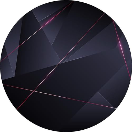 KFGISD, Runde Trommelmatte, schallabsorbierender Trommelteppich, schalldichter Trommelteppich, rutschfest, schalldämmend, maschinenwaschbar,Klavier-Schalldämmmatte(100cm/39.4in) von KFGISD