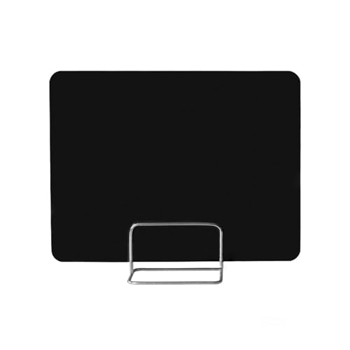 KFGISD, Schreibtisch-Trennwände aus Acryl, Schreibtisch-Trennwand for Büros, Niesschutz, Schutzwände, Prüfungsblende,Schreibtisch-Trennwände(Black,80 * 40cm with Mobile Clip) von KFGISD