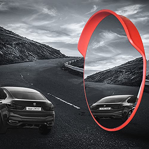 KFGISD, Sicherheitsverkehrsspiegel, konvexer Spiegel 23,6 Zoll for den Innen- und Außenbereich, verstellbarer Weitwinkel-Sicherheitsverkehrsspiegel mit klarer Sicht,Konvexe Straßenspiegel KFGISD, Sicherheitsverkehrsspiegel, konvexer Spiegel 23,6 Zoll for den Innen- und Außenbereich, verstellbarer Weitwinkel-Sicherheitsverkehrsspiegel mit klarer Sicht,Konvexe Straßenspiegel von KFGISD