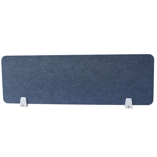 KFGISD, Sichtschutzpaneele mit Geräuschunterdrückung, Akustik-Filzschirm, for Heimbüros, Bibliotheken, Klassenzimmer,Schreibtisch-Trennwände(Dark Grey,80X30CM) von KFGISD