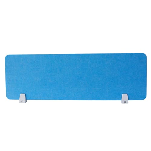 KFGISD, Sichtschutzpaneele mit Geräuschunterdrückung, Akustik-Filzschirm, for Heimbüros, Bibliotheken, Klassenzimmer,Schreibtisch-Trennwände(Sky Blue,60X30CM) von KFGISD