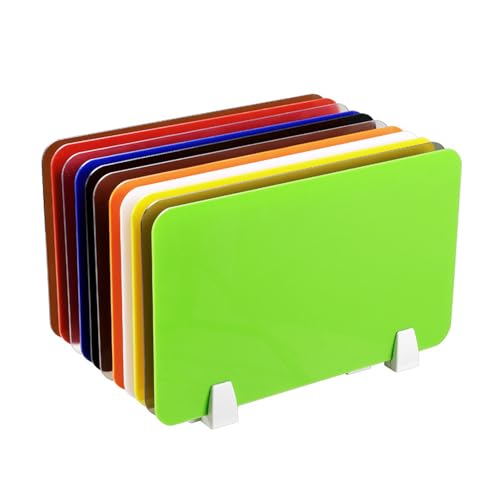 KFGISD, Sichtschutzwand Acryl-Büro-Desktop-Trennwand, Raumteiler for Studenten, Spritzschutz for Büros, Bibliotheken, Klassenzimmer,Schreibtisch-Trennwände(Yellow,40 * 40cm (with Clip)) von KFGISD