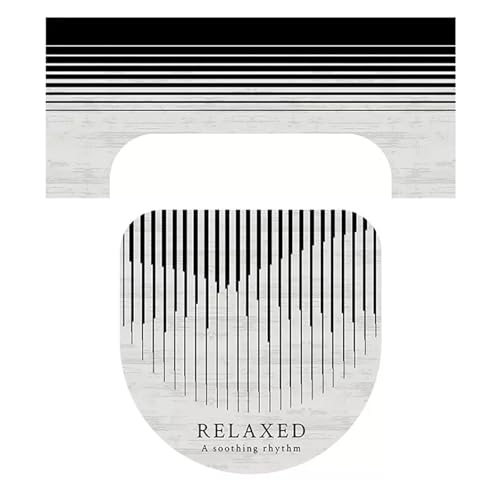 KFGISD, Trommelteppich-Klavierteppich-Set, Rutschfester Klavierteppichschutz, Indoor-Musikraum-Isolierungs-/Geräuschreduzierungsteppich,Klavier-Schalldämmmatte(A) von KFGISD