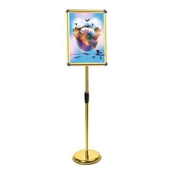 KFGISD, Verstellbarer Plakatständer mit robustem Sockel for vertikale und horizontale Ansicht, Schildhalter for Schilder, Poster 9,45 * 12,87 Zoll, weiß ,Poster-Display-Ständer(Black,17.72*24.57inch) KFGISD, Verstellbarer Plakatständer mit robustem Sockel for vertikale und horizontale Ansicht, Schildhalter for Schilder, Poster 9,45 * 12,87 Zoll, weiß ,Poster-Display-Ständer(Black,17.72*24.57inch) von KFGISD