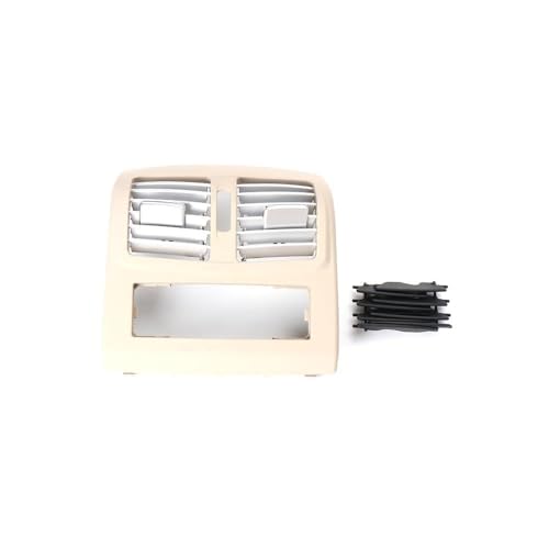 Dashboard/Passend for Benz W212 Auto-Hinterklimaanlage Lüftungsgitter Auslassblende Abdeckung/Passend for Mercedes E-Klasse E200 E260 E300 E320 E400 2128300101(Model B Beige) von KFJFDHES