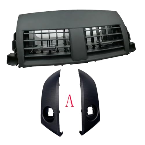 Dashboard/Passend for Toyota RAV4 2006 2007 2008 2009 2010 2011 2012 A/C-Klimaanlagen-Auslassrahmen, Lüftungsschlitze, Lüftungsblendenabdeckung(Air Vent-Strip-A) von KFJFDHES